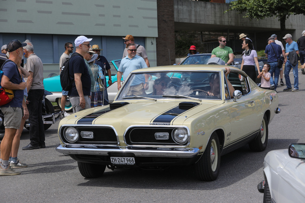 Plymouth Barracuda 440 (1967) - Albisbütli Classics Cars & Bikes Juli 2025