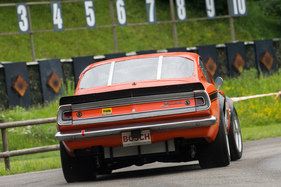 Plymouth Barracuda S (1968) am Oldtimer GP Brugger Schachen 2019 - Starterfeld 7 «Historische Rennwagen»