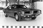 Plymouth Barracuda am Genfer Automobilsalon 1972 - stark reduziertes Motorenprogramm, Cabrio-Variante gestrichen