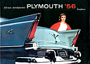 Plymouth Belvedere (1956) - Flossen auf dem Titelblatt des Plymouth-Verkaufsprospektes zum Baujahr 1956