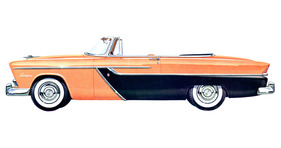 Plymouth Belvedere Convertible (1955) - elegante Erscheinung, das 55-er-Convertible Coupé