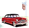 Plymouth Belvedere Saloon (1953) - auch viertürig gab es den Belvedere