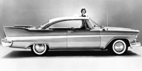 Plymouth Belvedere Sport Coupé (1957) - ausladende Flossen im Jahr 1957