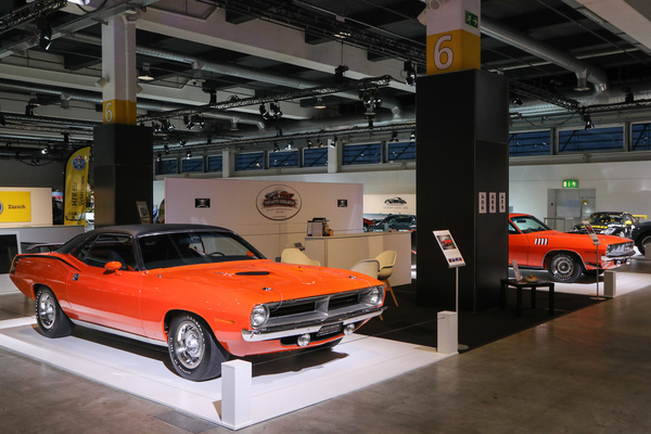 Plymouth Cuda 340 (1970) - gesehen bei Top Auto Oerlikon - Auto Zürich 2022