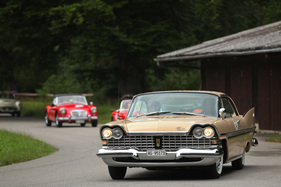 Plymouth Fury Hardtop Coupé (1959) - der Corso der Freunde alten Blechs aller Marken Brugg (FABAM) am GP Brugger Schachen 2015