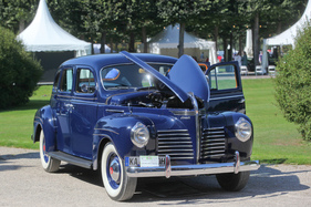 Plymouth P10 Deluxe (1940) - mit 3,7-Liter-Motor und 88 PS bei 3600 Umdrehungen - Classic-Gala Schwetzingen 2021
