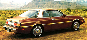 Plymouth Sapporo (1977) - die amerikanische Version hatte andere Hecklichter und war unterschiedlich ausgestattet