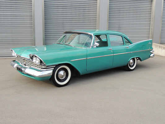 Plymouth Savoy (1959) - vorgesehen für die Versteigerung der Oldtimer Galerie in Toffen am 26. April 2014