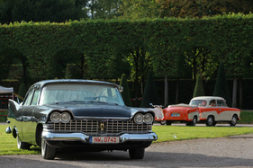 Plymouth Savoy Coupe (1959) - mit 5,1-Liter-V8-Motor und 250 PS (angeboten für EUR 27'500) - Classic-Gala Schwetzingen 2020