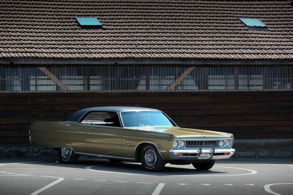 Bild: Plymouth Sport Fury (1969) - elegantes Hardtop-Coupé - Oldtimer Sunday Morning Zug am 5. August 2018
