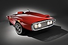 Bild: Plymouth XNR (1960) - assymmetrischer Aufbau mit Rennscheibe