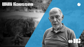 Bild Podcast "Alte Schule" Folge 16 mit Willi Kaussen - Episodenbanner