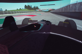 Podcast "Alte Schule" Folge 18 mit Peter Mücke - Blick auf den Fahrsimulator