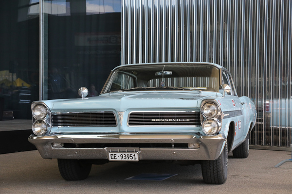 Pontiac Bonneville Sports Coupe (1963) - mit 6,4-Liter-V8 - 5. Old Wheels Biel/Bienne 2024