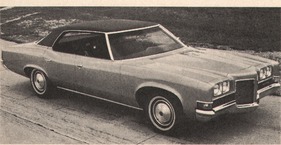 Pontiac Catalina - Catalina Brougham - Bonneville - Grand Ville 5,8-V8-Motor - 250 HP 1 Doppelvergaser (1971)