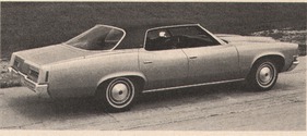 Pontiac Catalina - Catalina Brougham - Bonneville - Grand Ville 5,8-V8-Motor - 250 HP 1 Doppelvergaser (1971)