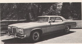 Pontiac Catalina - Catalina Safari - Bonneville - Grand Ville - Grand Safari 6,6-Liter-V8-Motor - 175 HP (netto) 1 Doppelvergaser (1974)