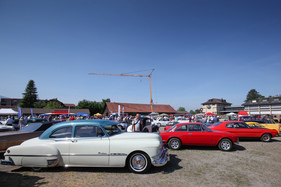 Pontiac Chieftain (1951) - zwischen den Stierenstallungen - Oldtimer Sunday Morning Mai 2022 (1951)