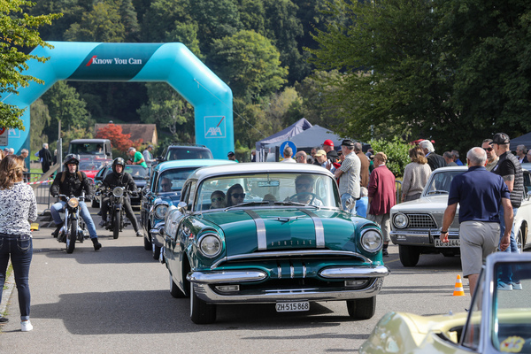 Pontiac Chieftain (1955) - bei der Ankunft - 8. Lägern Classic 2025