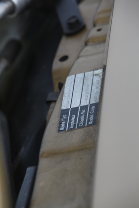 Pontiac Firebird Trans Am (1978) - Chassis-Plakette