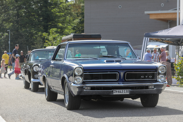 Pontiac GTO (1965) - auf Parkplatzsuche - 6. Lägern Classic 2023