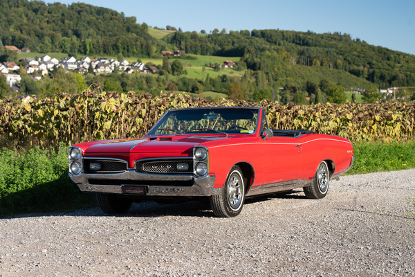 Bild: Pontiac GTO Convertible (1967) - als Lot 66 an der Versteigerung "Klassische Automobile & Motorräder" der Oldtimer Galerie in Toffen am 18. Oktober 2025