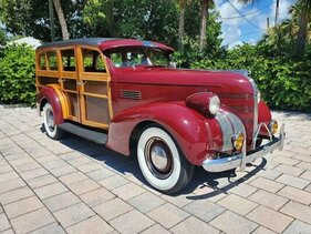 Pontiac Silver Streak Deluxe Six Station Wagon (1939) - als Lot 1032 angeboten an der Broad Arrow West Palm Beach Versteigerung 2022