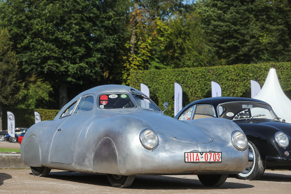 Porche 64K 10 (1938) - oder auch VW 60K10, mit Aluminium-Karosserie - 19. ASC Classic-Gala Schwetzingen 2023