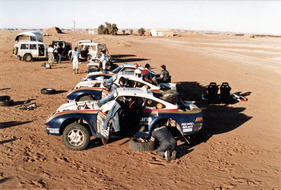Porche 959 (1986) - an der Rallye Paris-Dakar von 1986