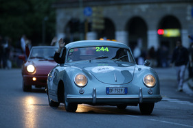 Porsche 356 1500 Super (1952) an der Mille Miglia 2013