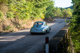 Porsche 356 1500 Super (1952) an der Mille Miglia 2013