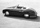 Bild: Porsche 356 (1948) - frühes Cabriolet, von Beutler karosseriert