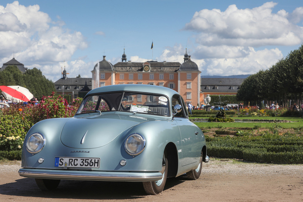 Porsche 356 (1950) - frühes Coupé von Reutter - 19. ASC Classic-Gala Schwetzingen 2023