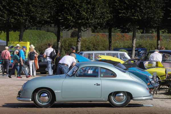 Porsche 356 (1950) - frühes Exemplar mit 40 PS und 810 kg Gewicht - 19. ASC Classic-Gala Schwetzingen 2023