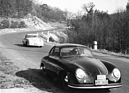 Porsche 356 (1951) - auf Erprobungsfahrten auf der Solitude-Rennstrecke
