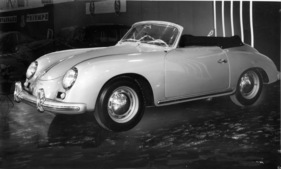 Porsche 356 (1956) - verbesserte Fahreigenschaften im modellgepflegten Porsche - Genfer Autosalon 1956