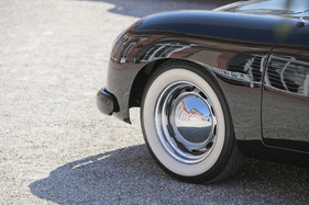 Porsche 356 (1957) - schöne Raddeckel, fast wie Spiegel - Classic-Gala Schwetzingen 2021
