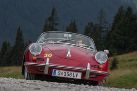 Porsche 356 (1958) - an der Saalbach Classic 2015