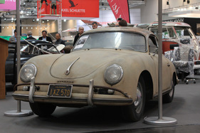 Porsche 356 (1958) - ein seltenes 356-Coupé aus Kalifornien in unrestauriertem Zustand - an der Techno Classica Essen 2012