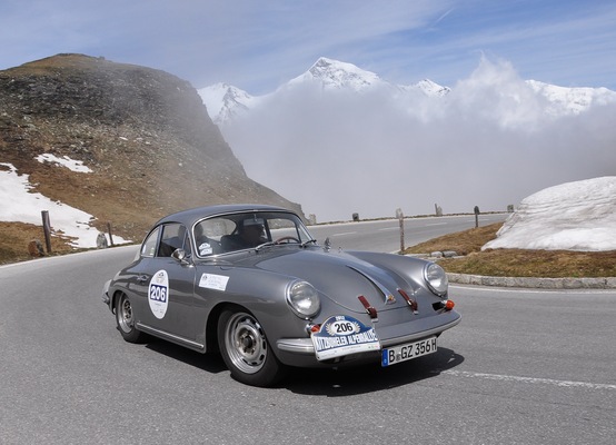 Porsche 356 (1961) - an der Kitzbühler Alpenrallye 2013