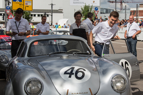 Porsche 356/4 SL (1951) - anlässlich der Sonderveranstaltung "Le Mans @ Zuffenhausen" im Porsche-Museum am 13./14. Juni 2015