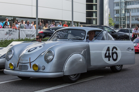 Porsche 356/4 SL (1951) - anlässlich der Sonderveranstaltung "Le Mans @ Zuffenhausen" im Porsche-Museum am 13./14. Juni 2015