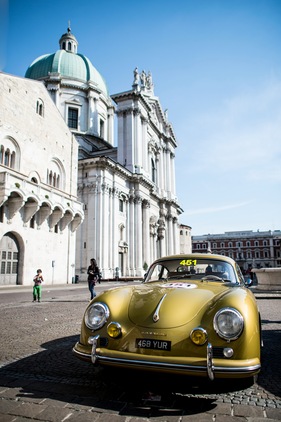Porsche 356 A 1500 GS Carrera (1957) - an der Mille Miglia 2014