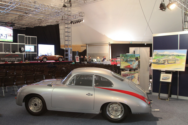 Porsche 356 A 1500 GS Carrera GT (1958) - Lot 124 - mit Schweizer Renngeschichte - Oldtimer Galerie Gstaad Versteigerung 2018