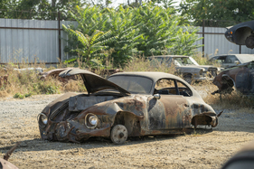 Porsche 356 A 1600 Coupé by Reutter (1957) - als Lot 267 an der RM/Sotheby’s "The Junkyard - The Rudi Klein Collection" Versteigerung 2024