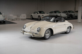 Porsche 356 A 1600 Speedster by Reutter (1958) - Lot 2127 an der RM/Sotheby's "The White Collection" Versteigerung in Houston am 1./2. Dezember 2023