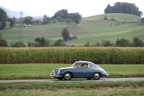 Porsche 356 A 1600 Super (1957) - an der OCC Jungfrau Rallye 2018