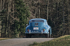 Porsche 356 A 1600 Super (1957) - die relativ kleine Heckscheibe beschränkt die Sicht nach hinten