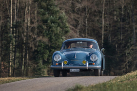 Porsche 356 A 1600 Super (1957) - lässt sich sportlich bewegen Porsche 356 A 1600 Super (1957) - lässt sich sportlich bewegen