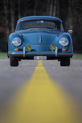 Porsche 356 A 1600 Super (1957) - wer vor 60 Jahren darin sass, konnte sich der Bewunderung der Verkehrsteilnehmer sicher sein
